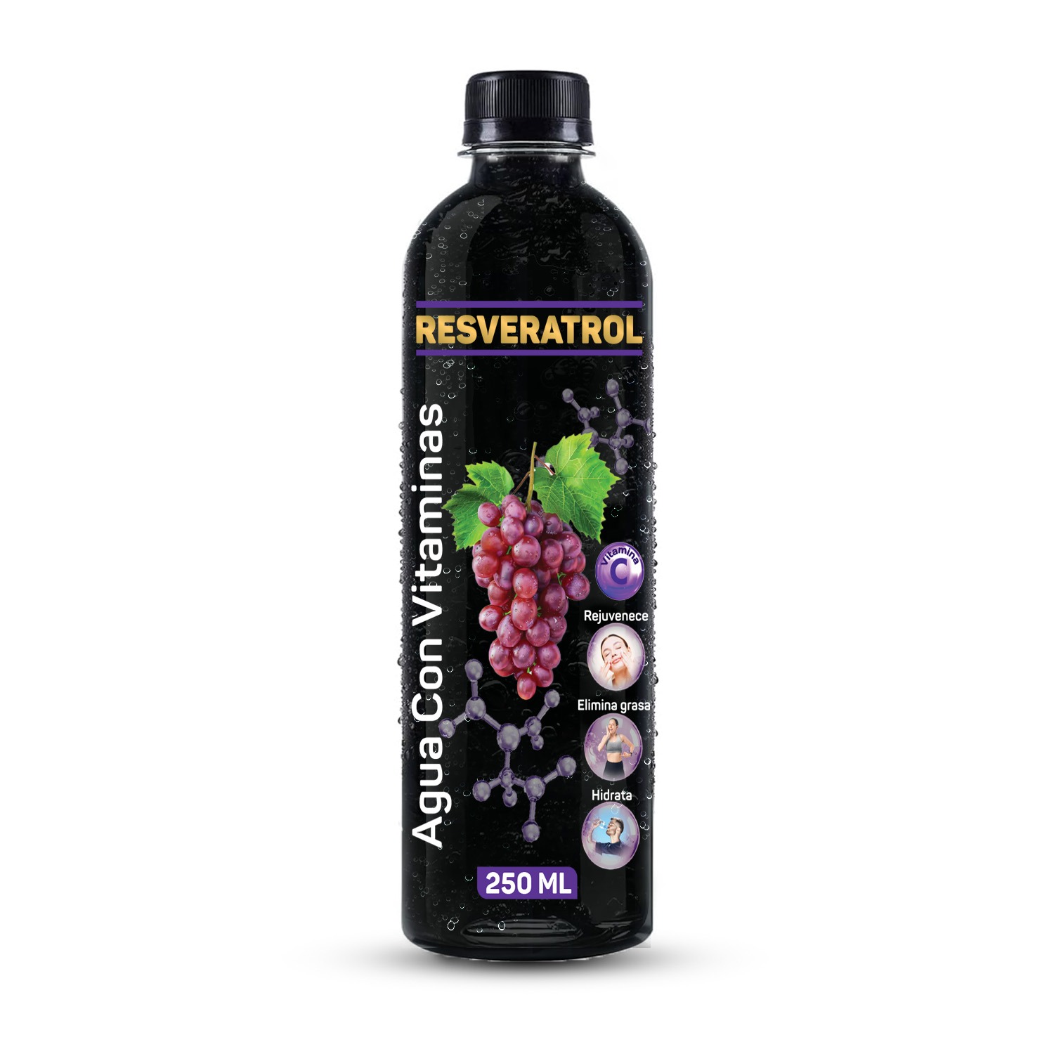 Miniatura 2 de PACK AGUA RESVERATROL+VITAMINAS